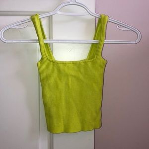 Garage neon tank top